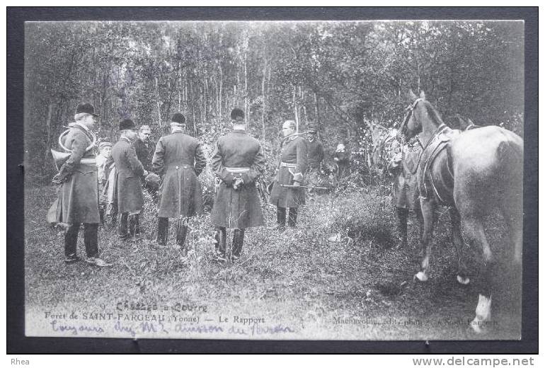 89 Saint-Fargeau chasse a courre    D89D  K89344K  C89344C RH037218