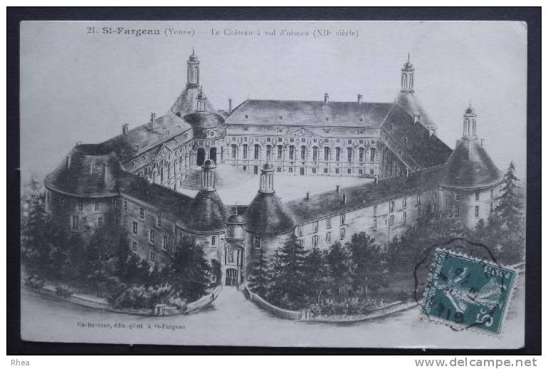 89 Saint-Fargeau chateau    D89D  K89344K  C89344C RH037656