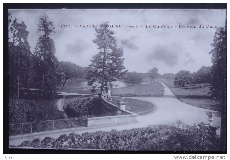89 Saint-Fargeau chateau parc    D89D  K89344K  C89344C RH037657