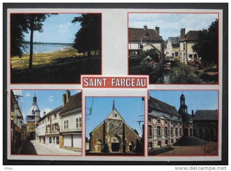 89 Saint-Fargeau multi vues D89D K89344K C89344C RH047298