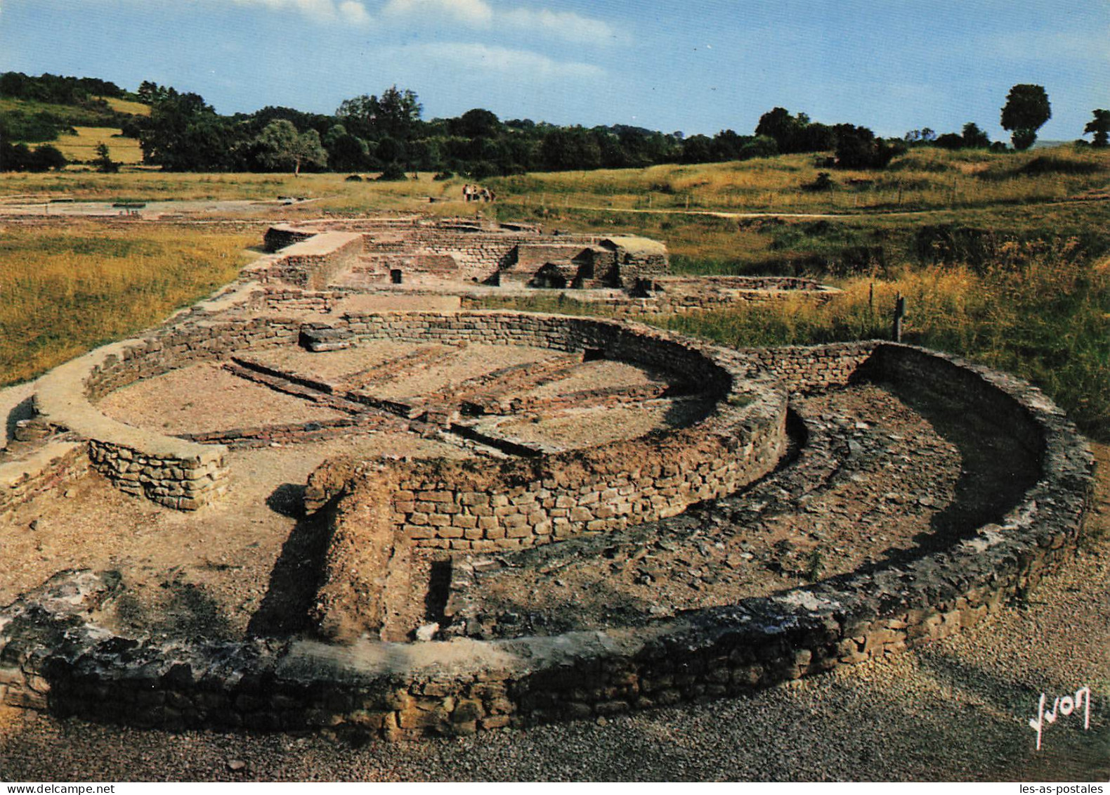 89 SAINT PERE SOUS VEZELAY FOUILLES DES FONTAINES SALEES