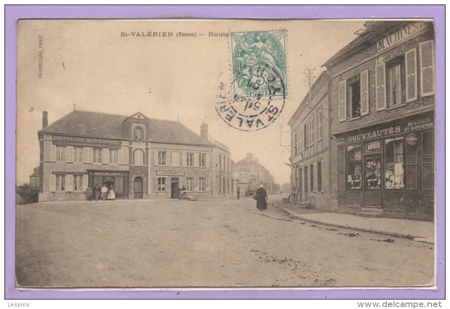 89 - SAINT VALERIEN -- Route....