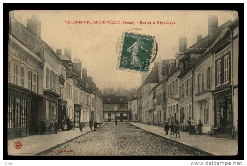 89 Villeneuve-l'Archevêque D89D K89461K C89461C RH105388