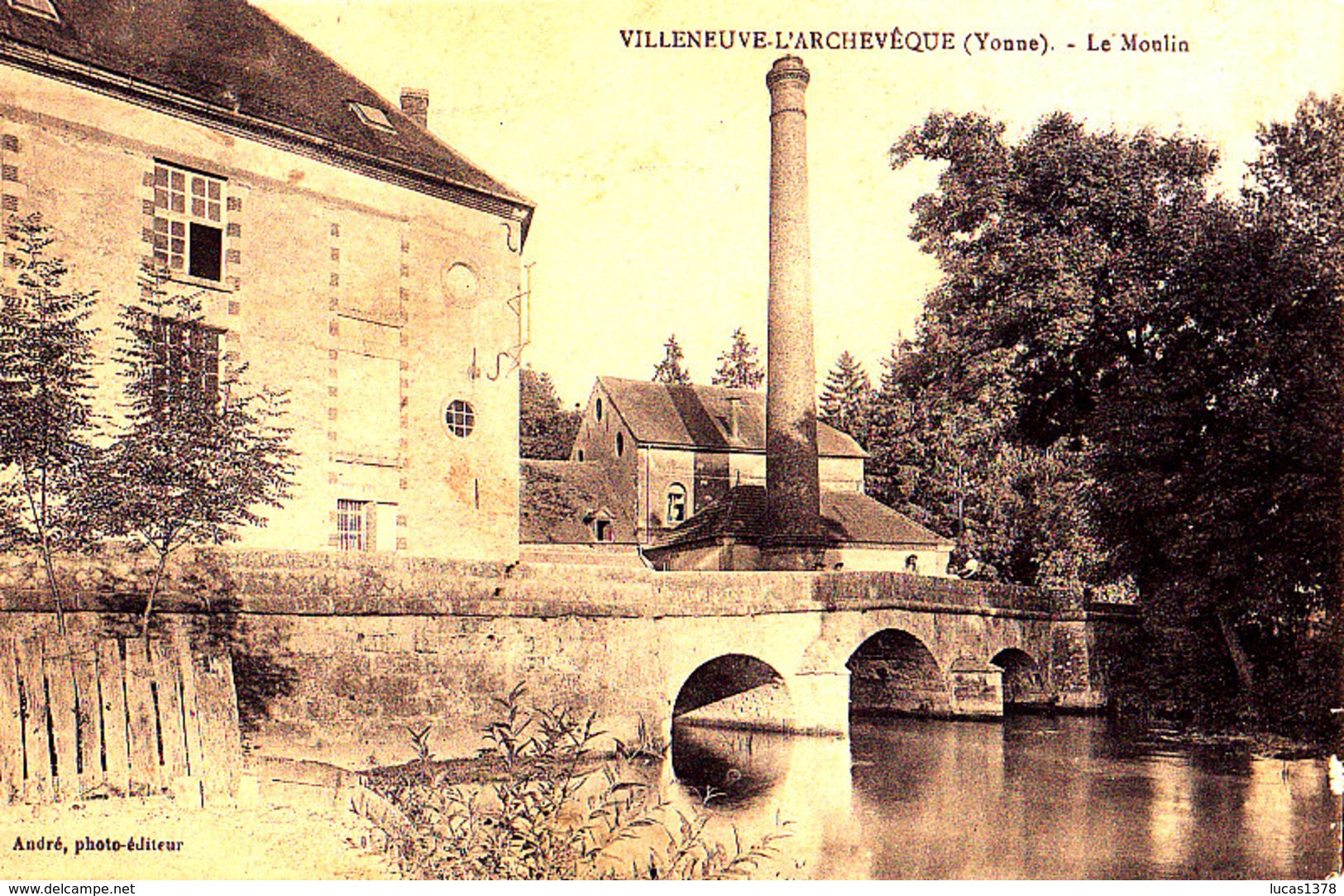 89 / VILLENEUVE-L'ARCHEVEQUE , LE MOULIN