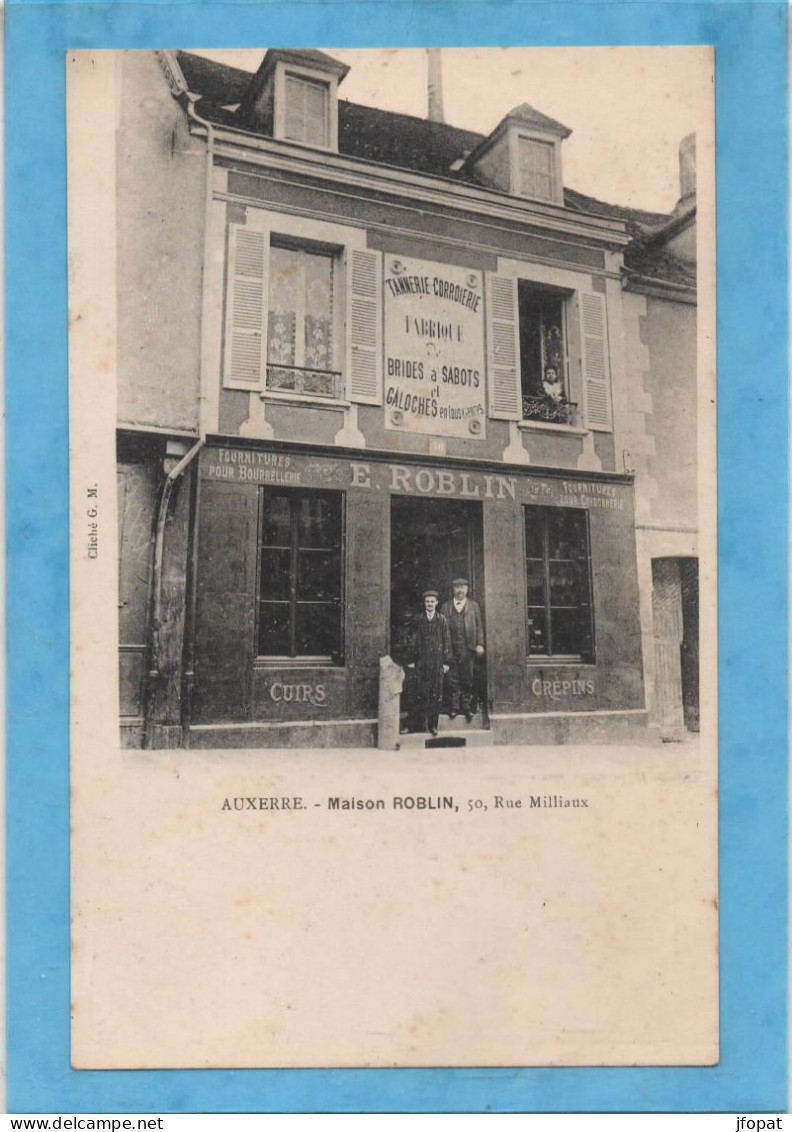 89 YONNE - AUXERRE Maison Roblin, rue Milliaux