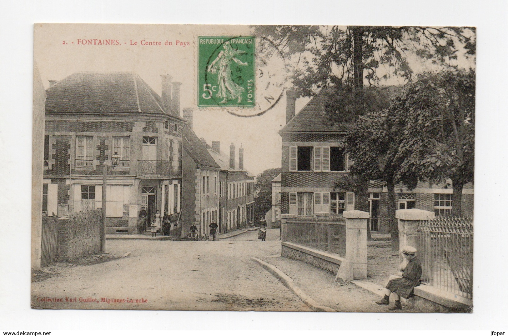 89 YONNE - FONTAINES Le Centre du Pays