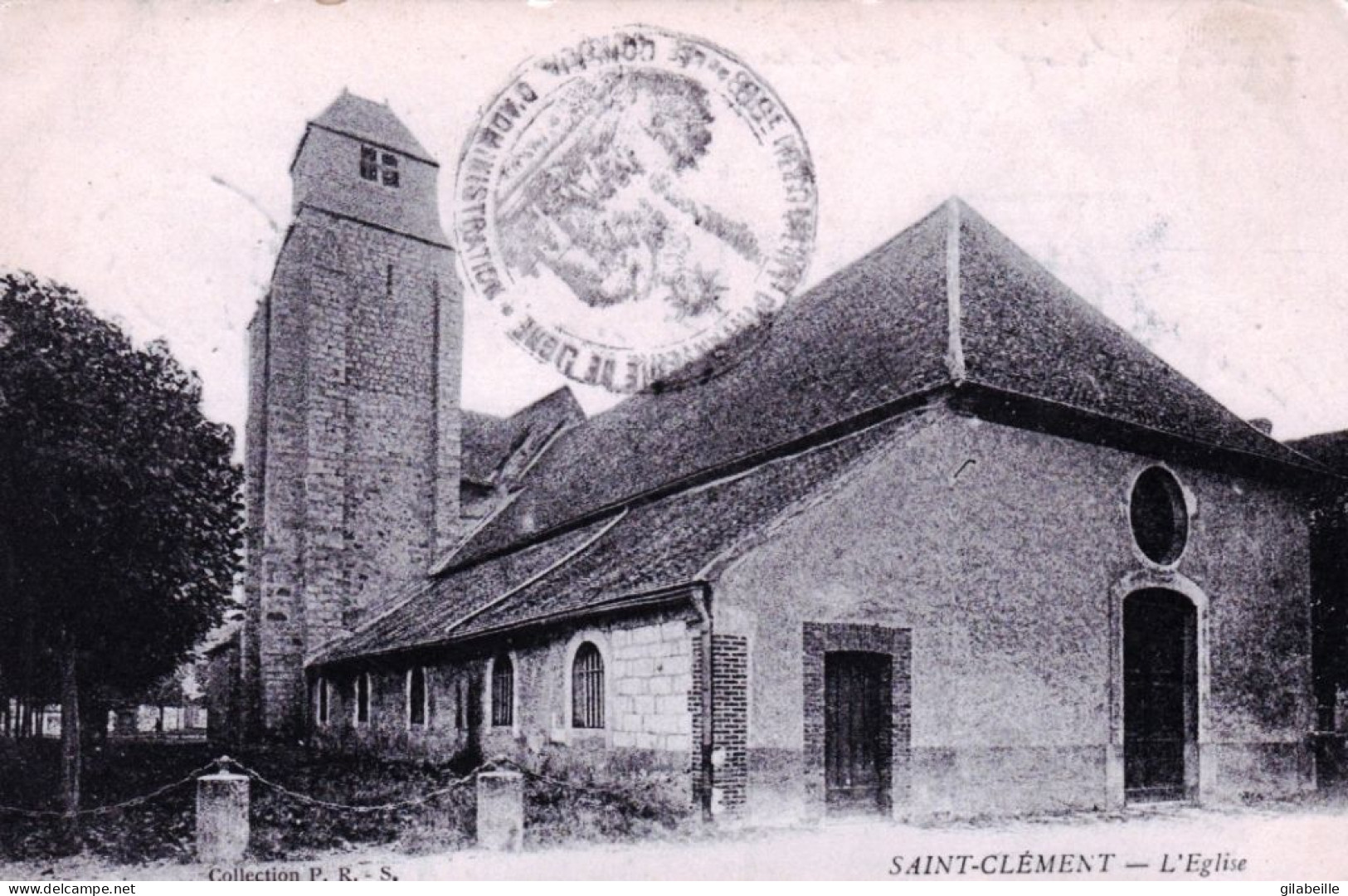 89 - yonne - SAINT CLEMENT - l'église