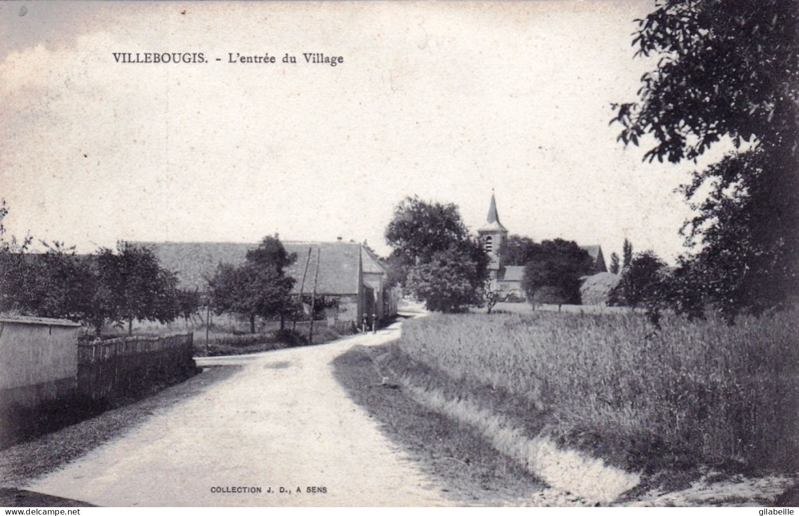 89 - Yonne - Villebougis - l entree du village