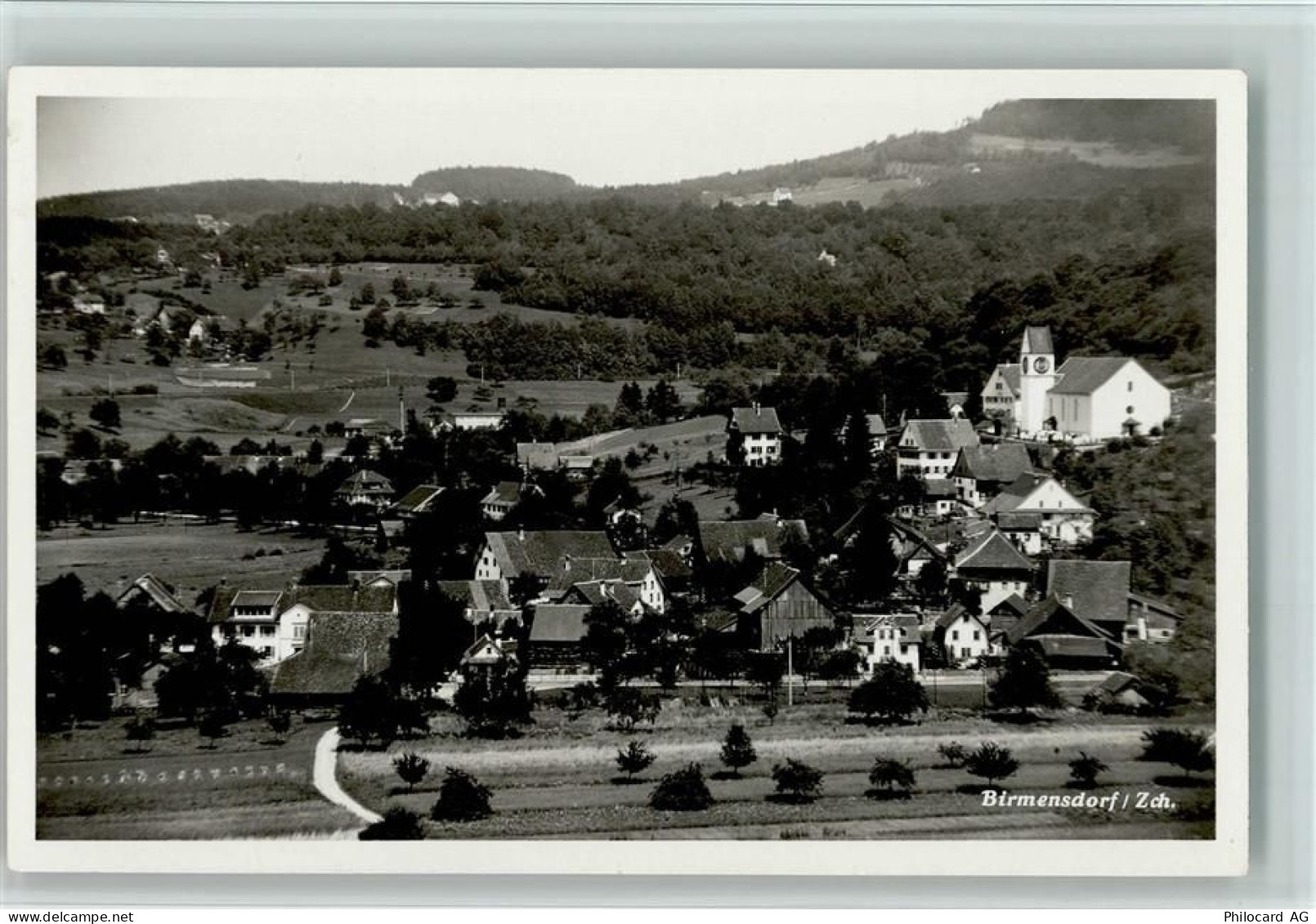 8903 Birmensdorf ZH Landikon 1939 Foto AK Vue generale, gute Erhaltung A... - 13070935