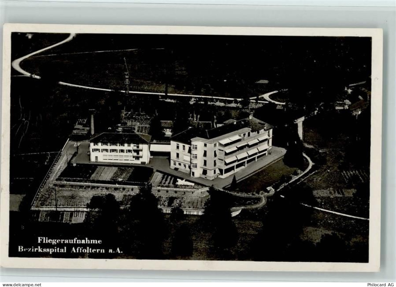 8910 Affoltern am Albis - Fliegeraufnahme Bezirksspital - 13100430
