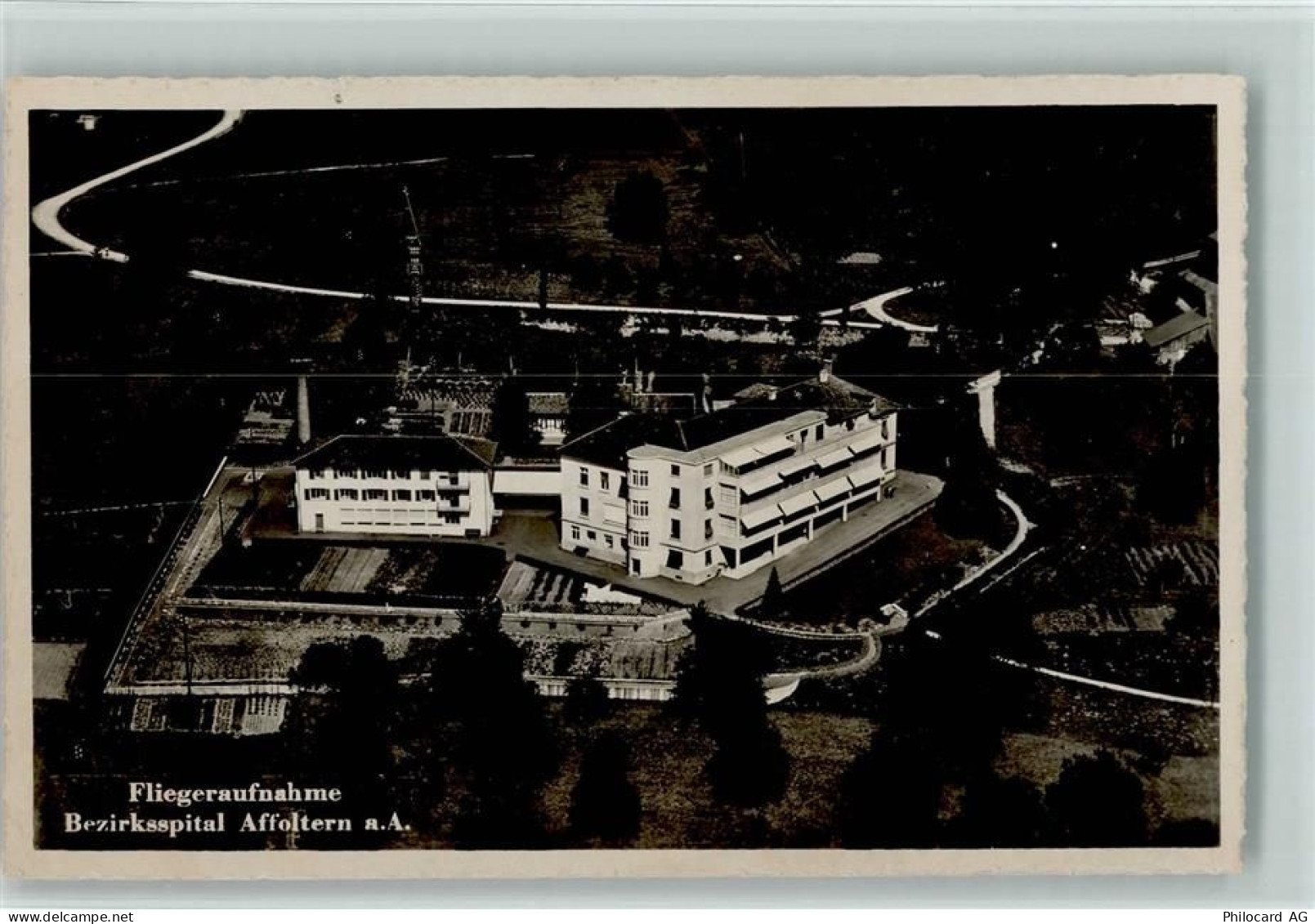 8910 Affoltern am Albis - Fliegeraufnahme Bezirksspital - 13112121