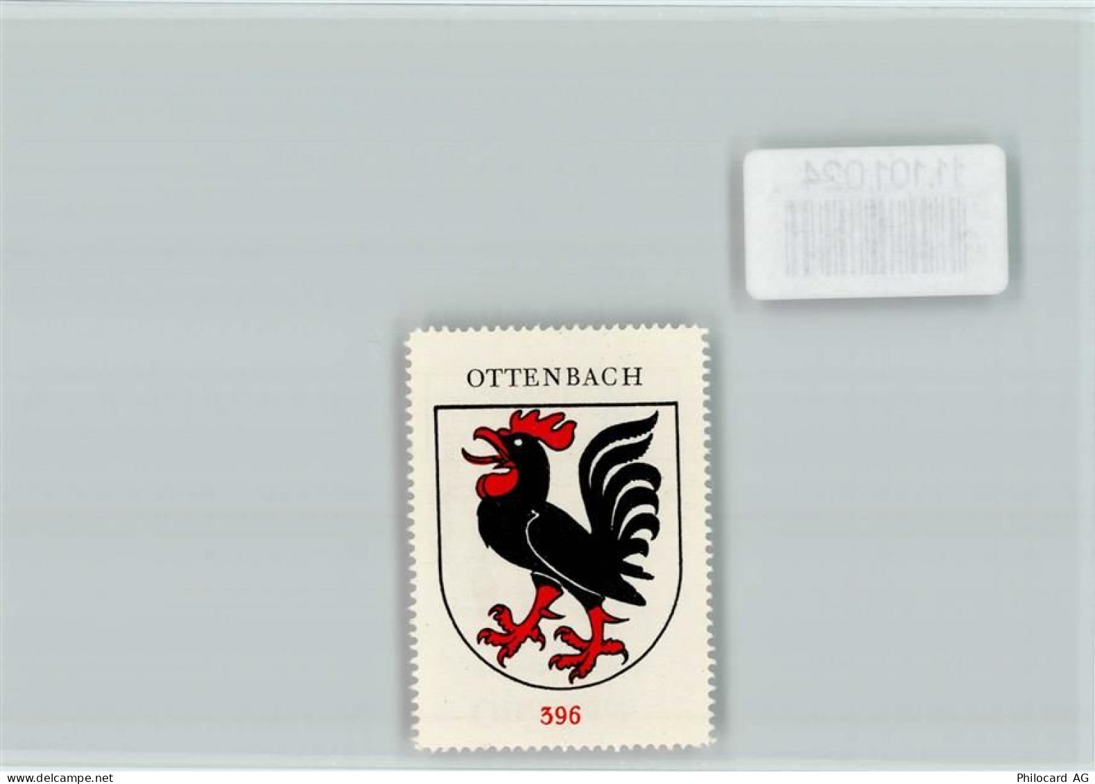 8913 Ottenbach - Vignette Wappen Kaffee Hag ca 1920-1940 Ottenbach - 11101024