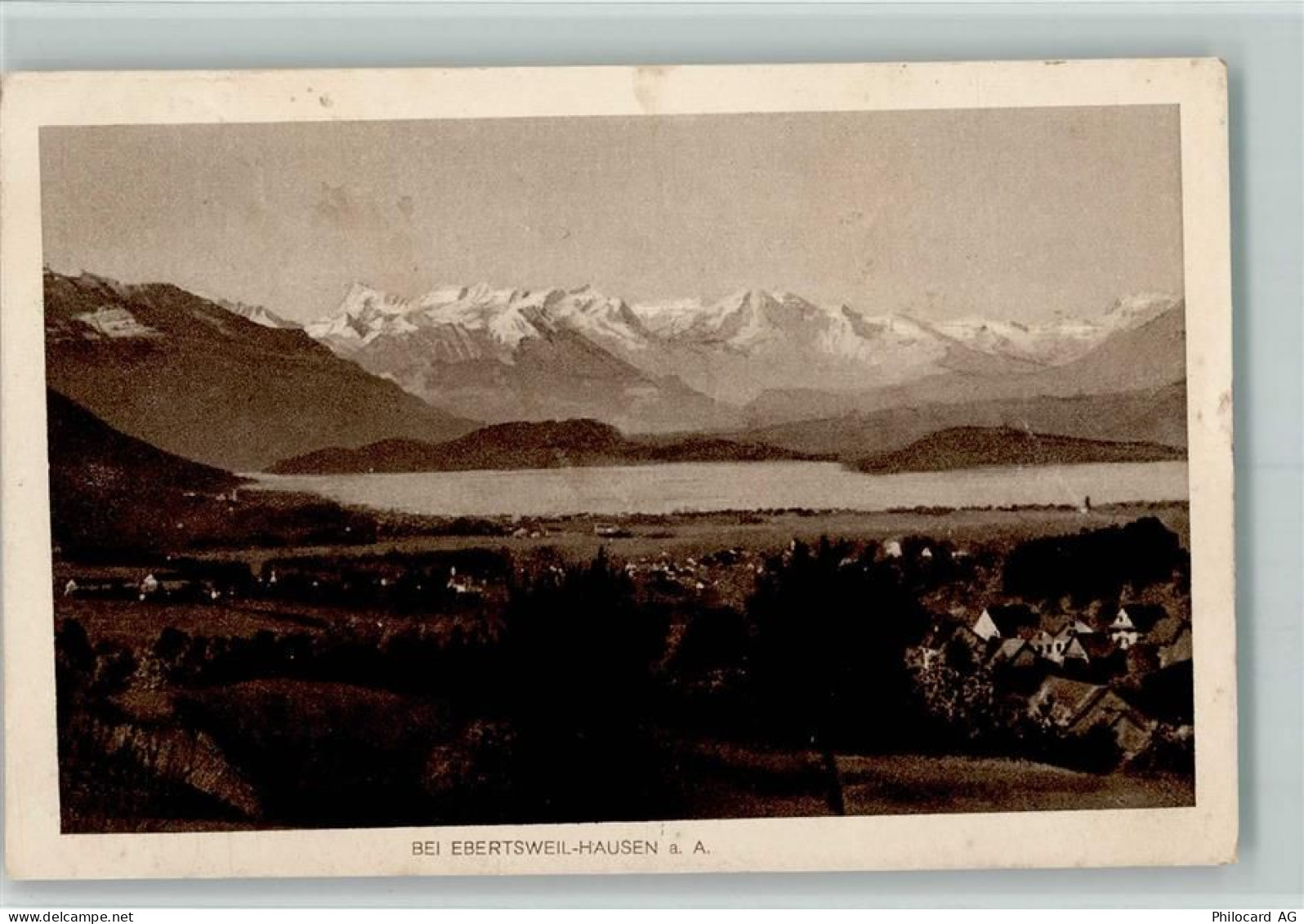 8915 Hausen am Albis 1916 - Bei Ebertsweil - 10257258