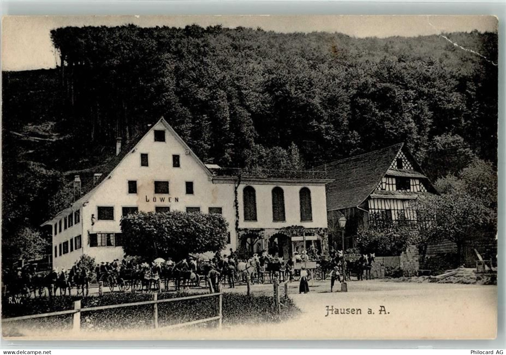 8915 Hausen am Albis Gebrauchsspuren Gasthaus Hotel Löwen - 13568589