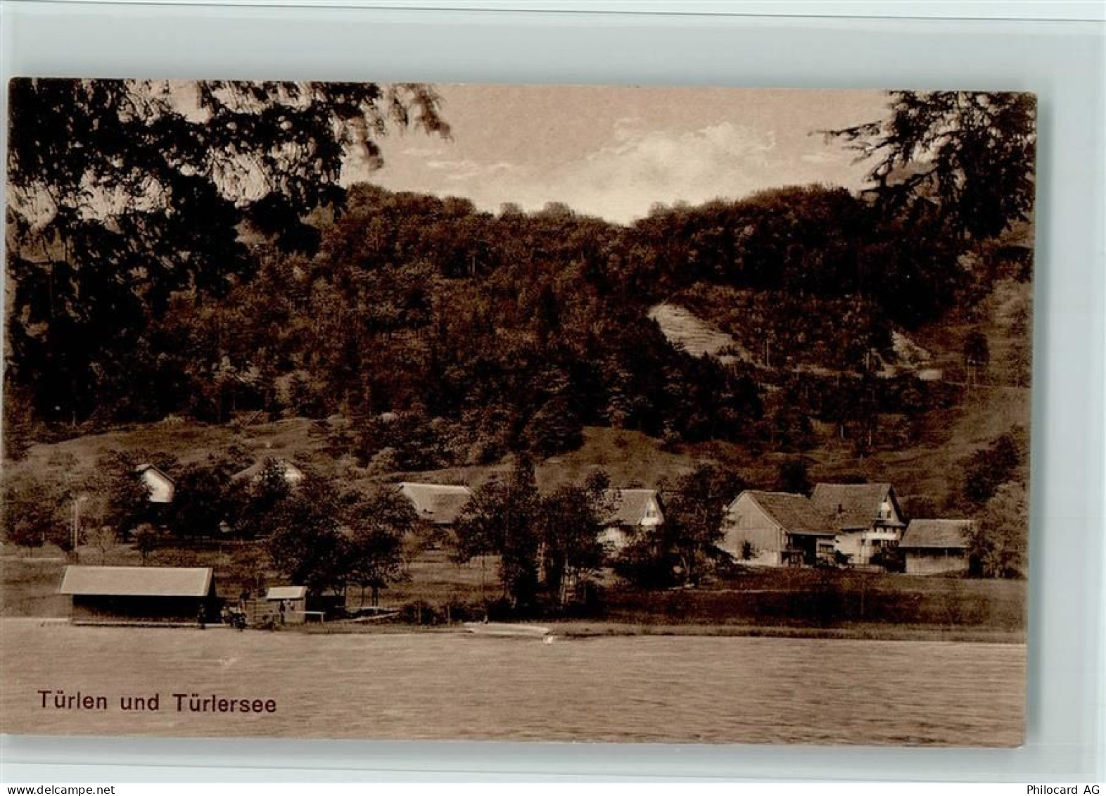 8915 Hausen am Albis Türlen 1918 - Teilansicht, gute Erhaltung AK - 13078827