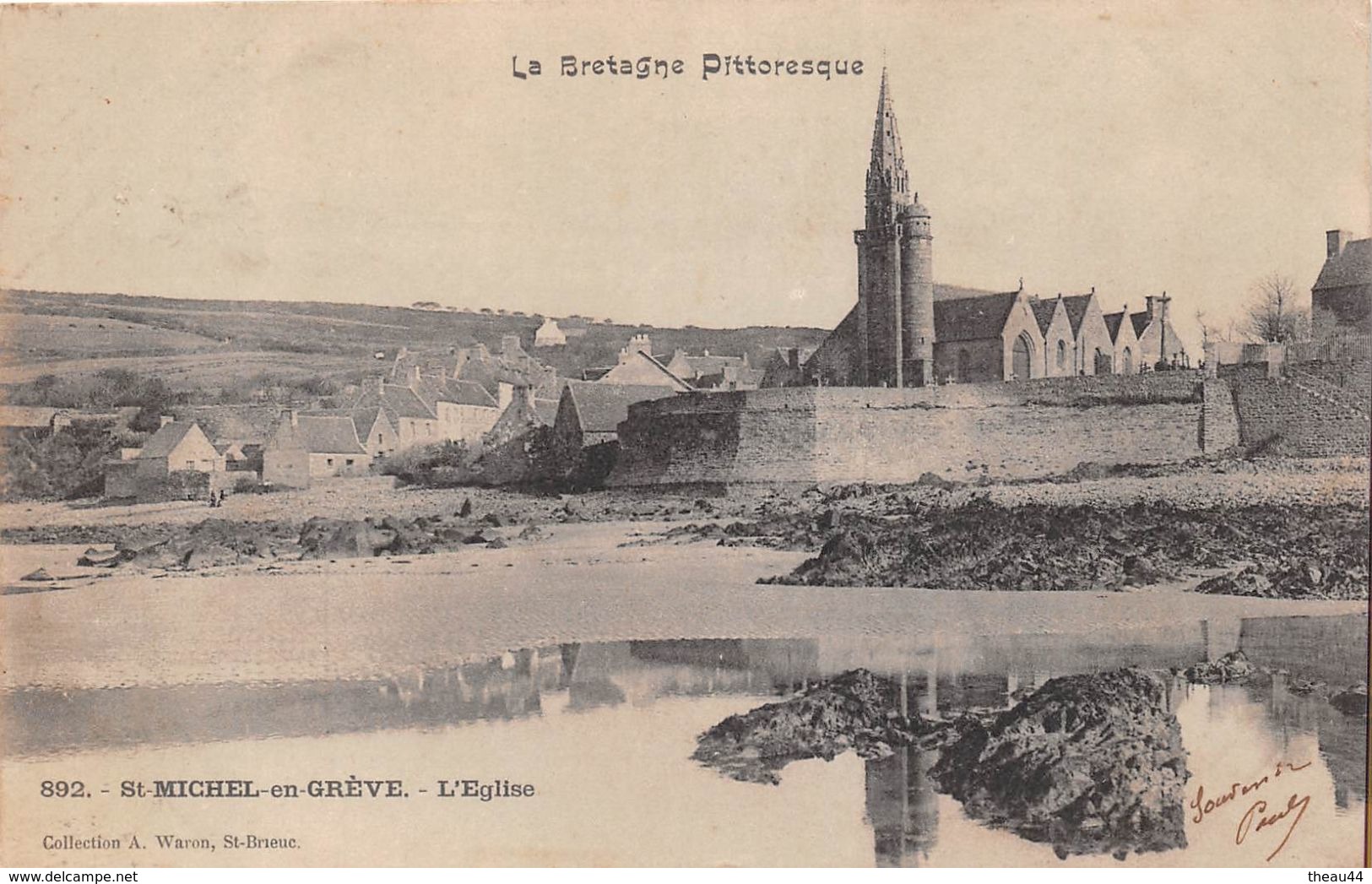 ¤¤  -  892   -  SAINT-MICHEL-en-GREVE   -  L'Eglise   -  ¤¤