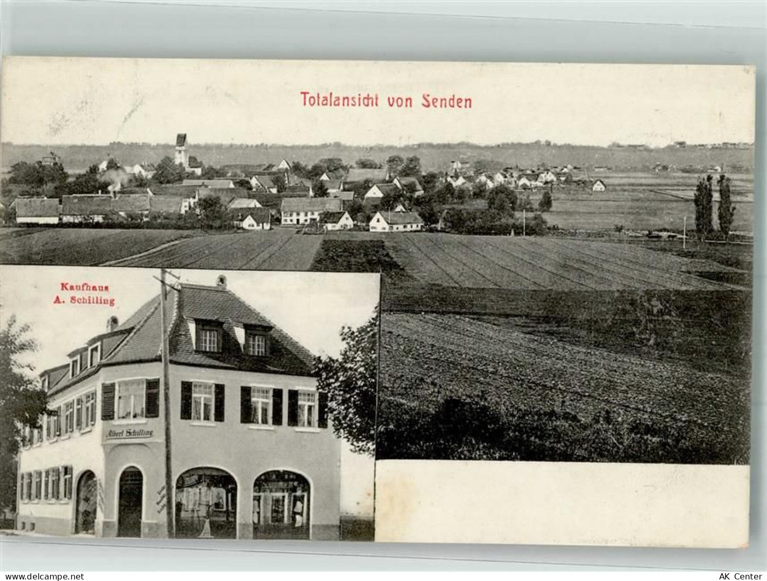 89250 W7913 Senden , Iller 1908 - Kaufhaus Schilling - 13651967