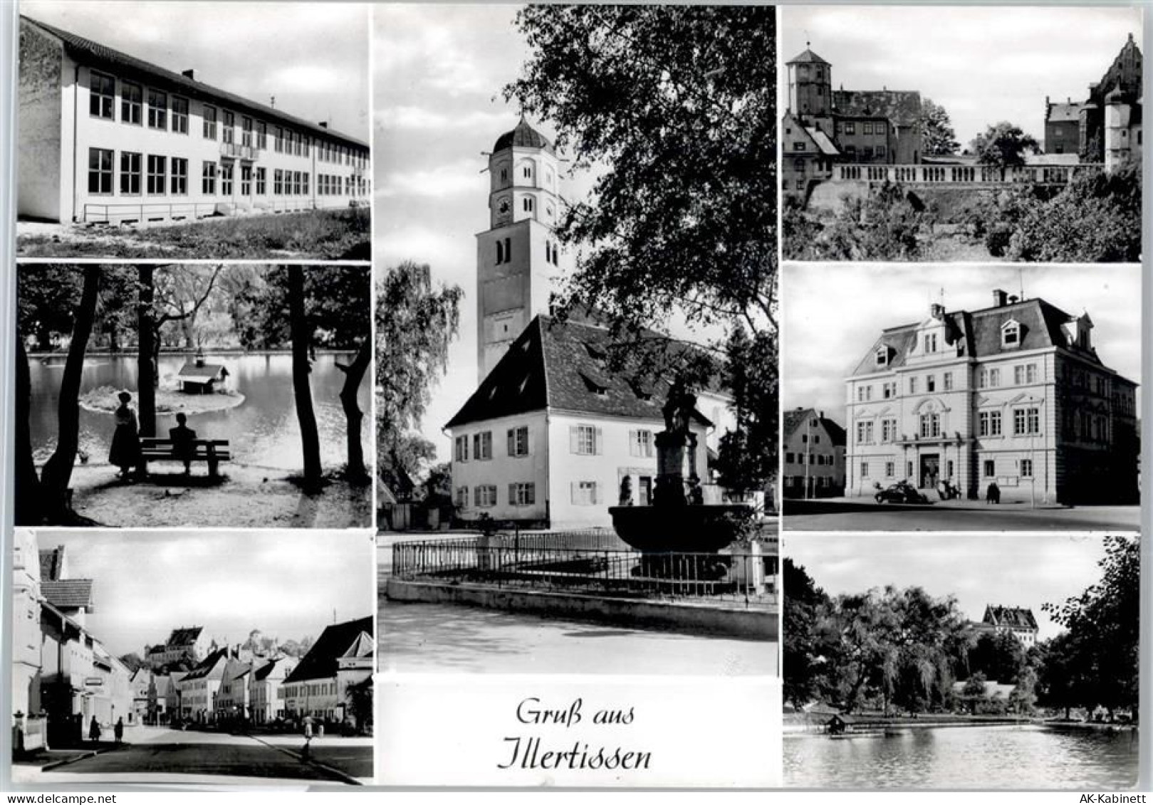 89257 W7918 Illertissen - Kirche, Auto, Teilansichten - 51121817