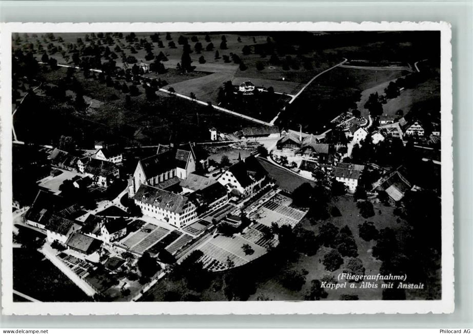 8926 Kappel am Albis 1948 Foto AK Luftbild Swissair - Nr. 850 BRB 3.X 19... - 13078765