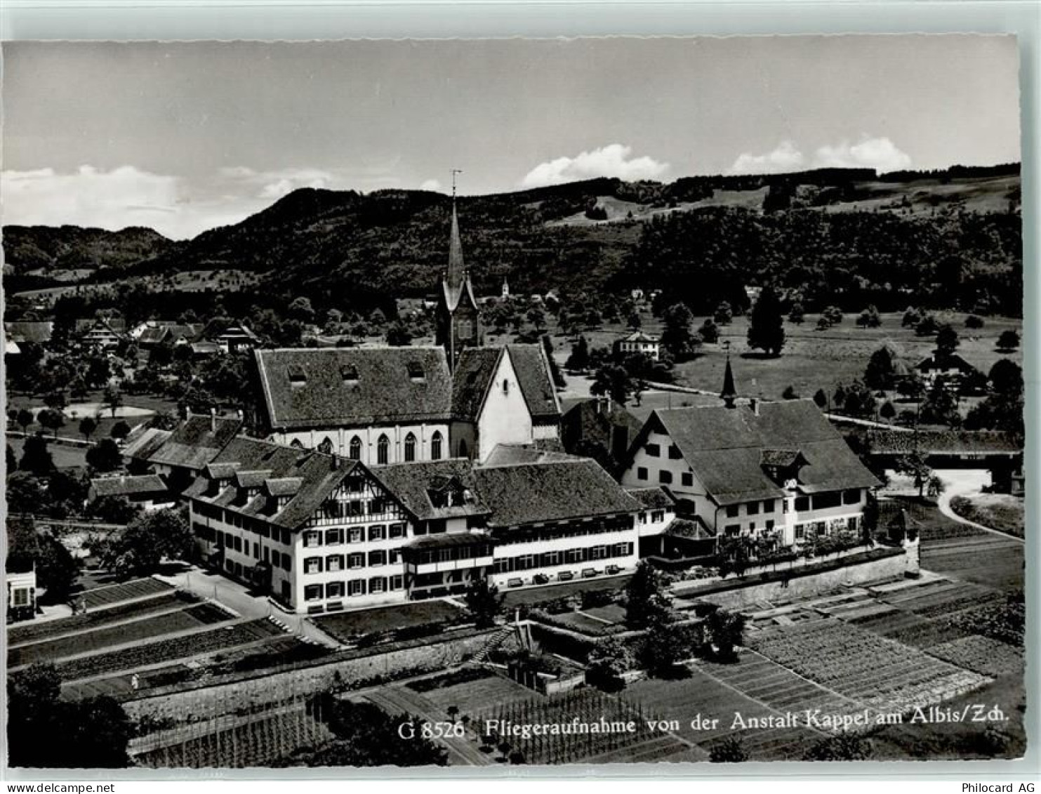 8926 Kappel am Albis Gebrauchsspuren Fliegeraufnahme Anstalt - 13146094