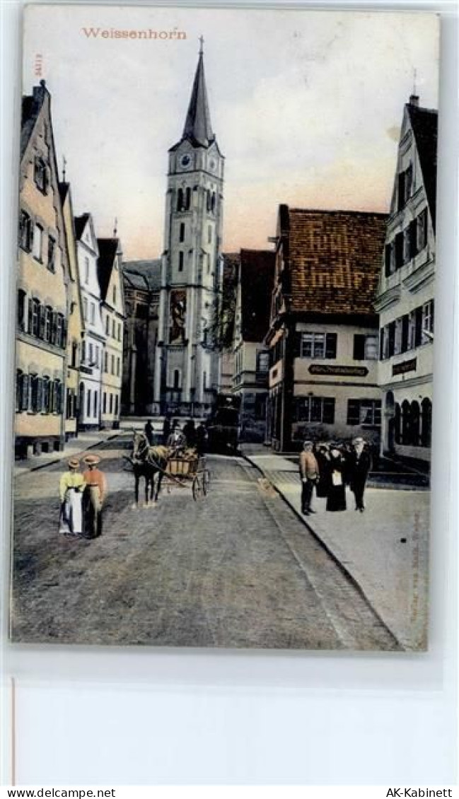 89264 W7912 Weißenhorn - Kirche, Ortsansicht - 51059569