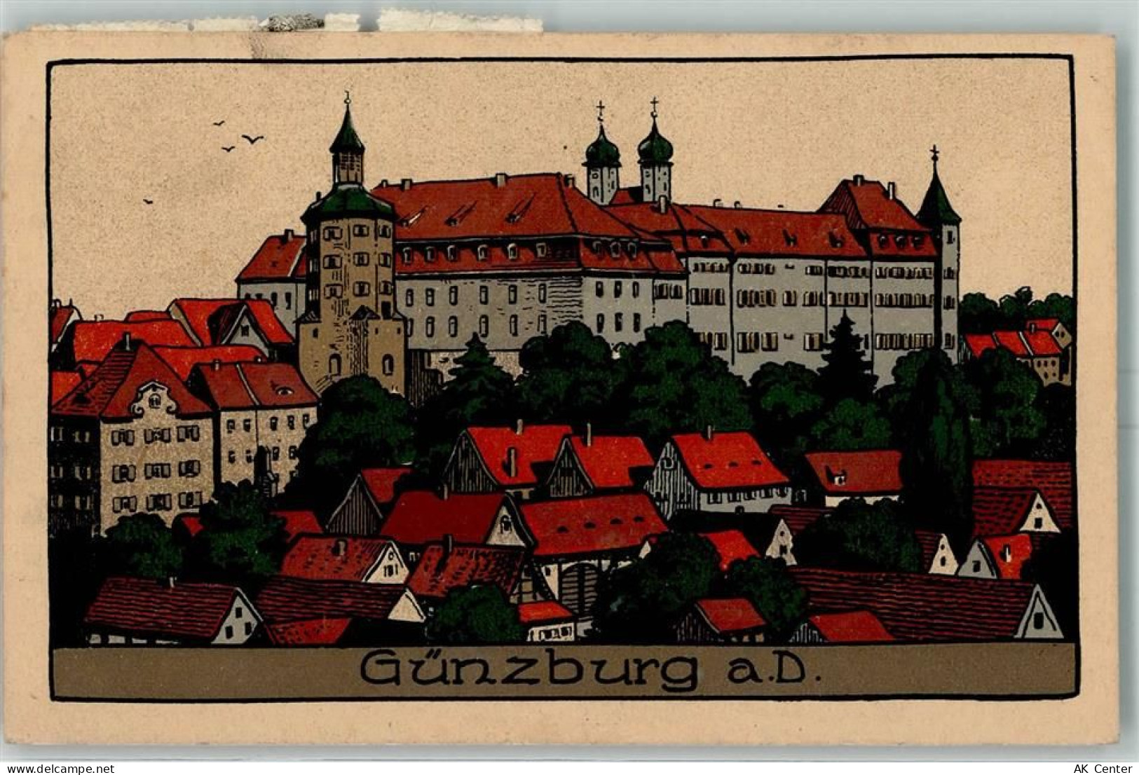 89312 W8870 Günzburg 1922 Künstlersteindruck - 13237385