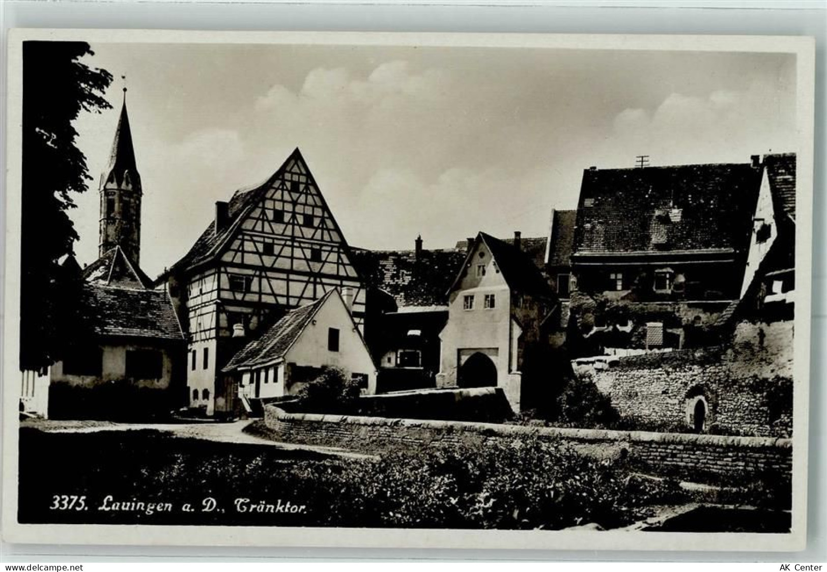 89415 W8882 Lauingen Donau - Tränktor Fachwerkhaus - 10472062