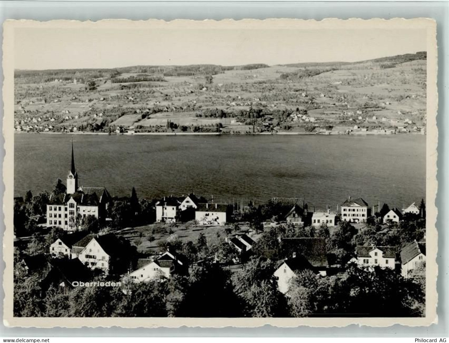 8942 Oberrieden Foto AK Vue generale, gute Erhaltung AK - 13078503