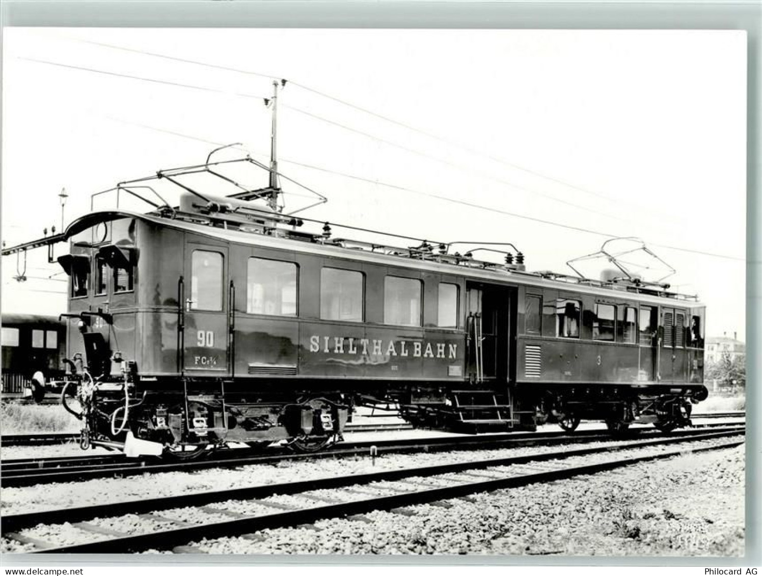 8952 Schlieren 1930 - SiTB CFe 3/4 90 SWS/MFO fabrikneu vor der Wagonfab... - 10392498