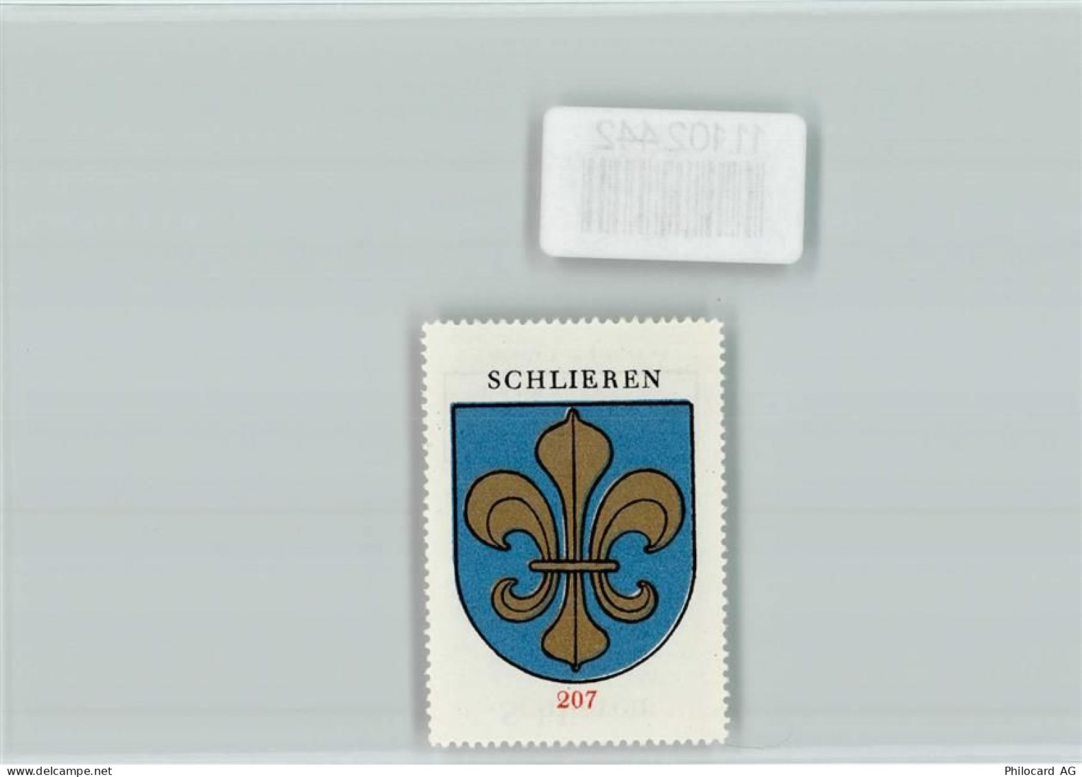 8952 Schlieren - Vignette Wappen Kaffee Hag ca 1920-1940 - 11102442