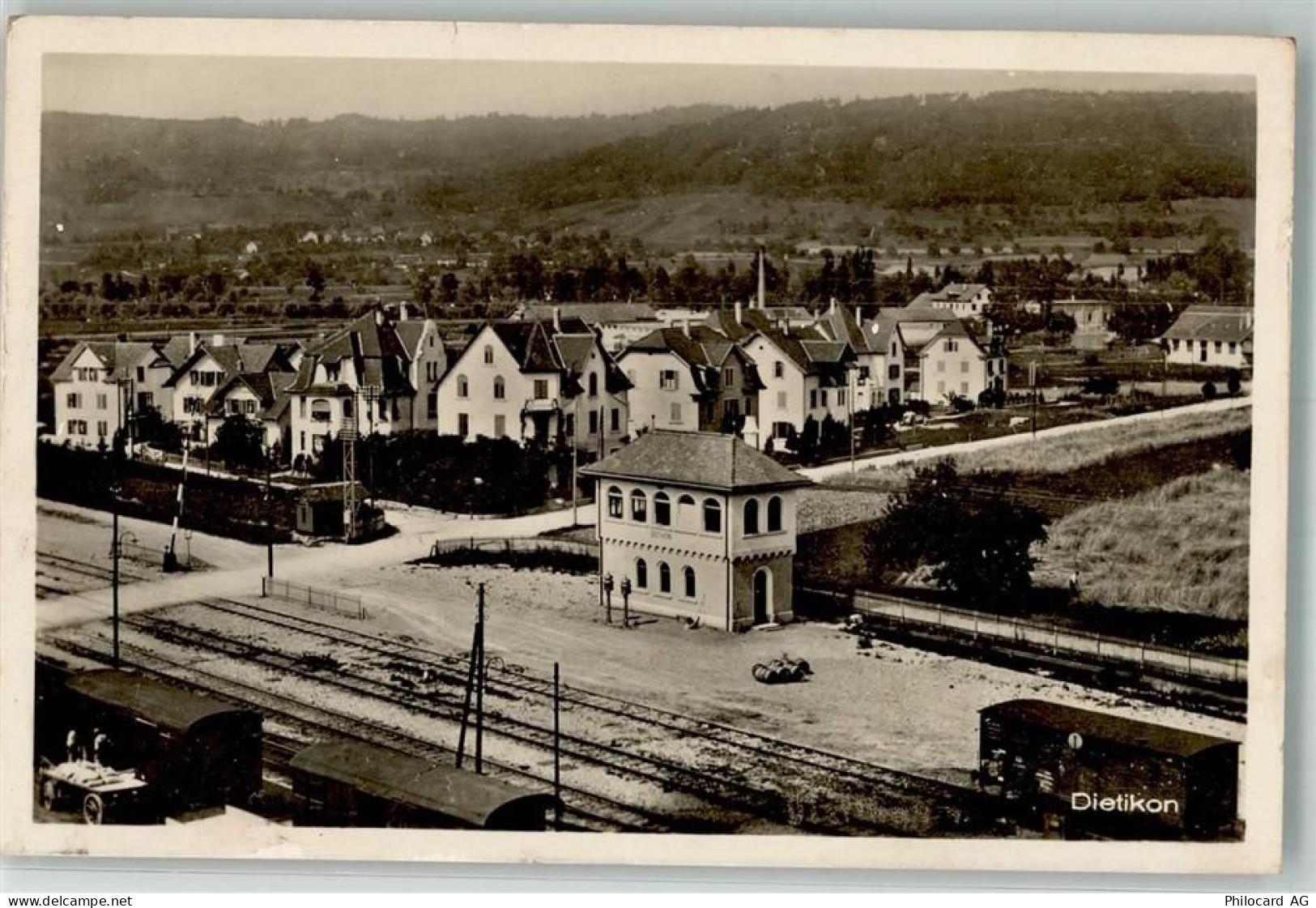 8953 Dietikon Foto AK Bahnhof - 13568366