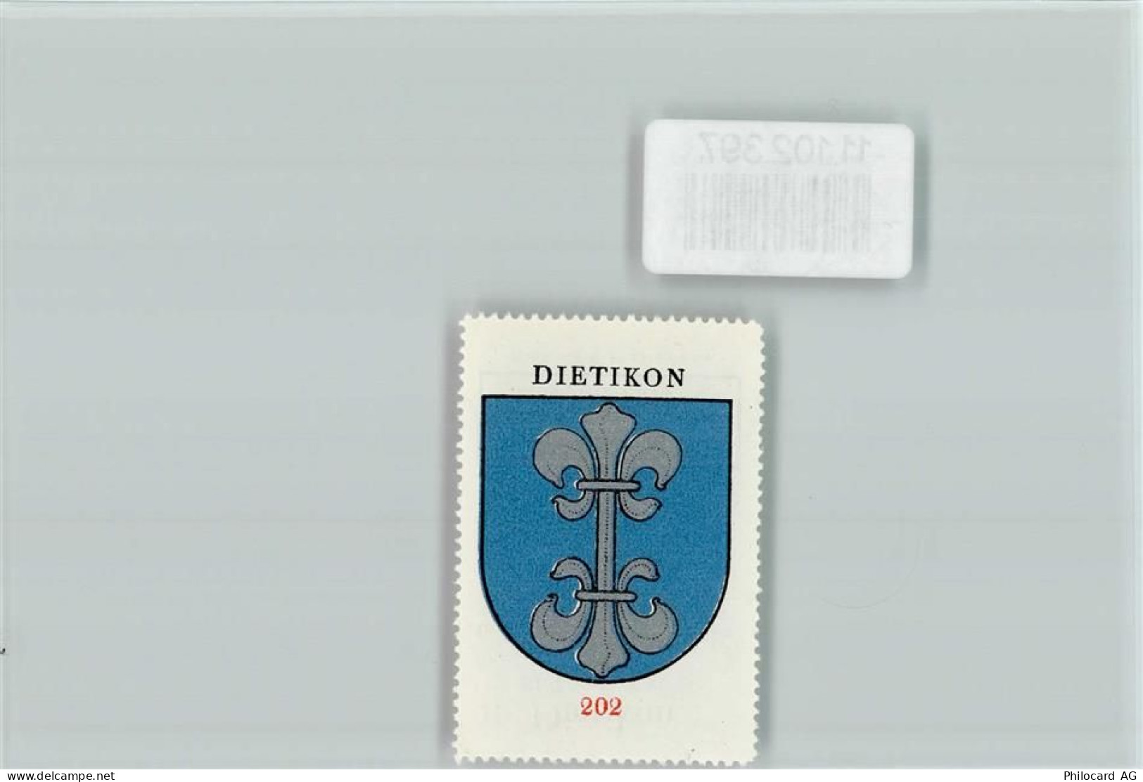 8953 Dietikon - Vignette Wappen Kaffee Hag ca 1920-1940 - 11102397