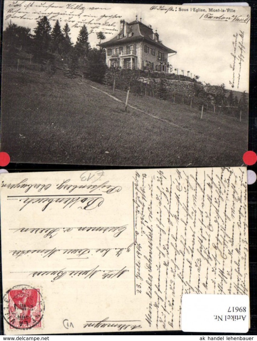 89617,Sous l&Egrave;glise mont la ville  Kt Waadt