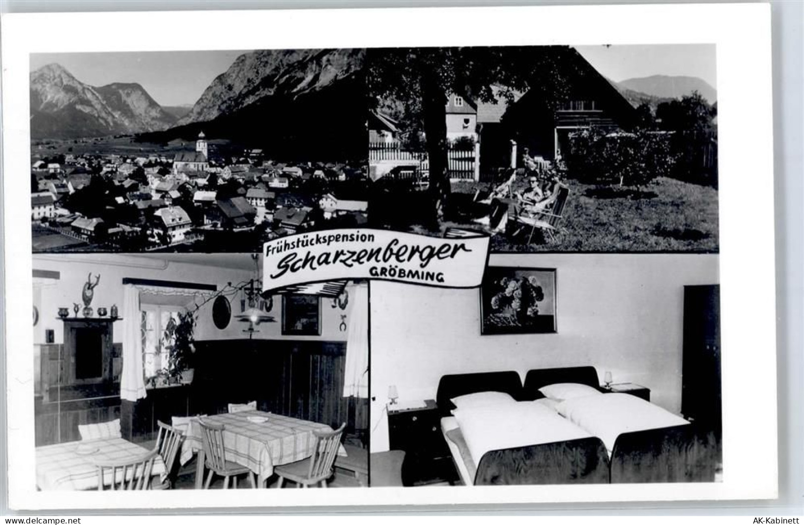 8962 Gröbming Foto AK Pension Schanzenberger - 51599743