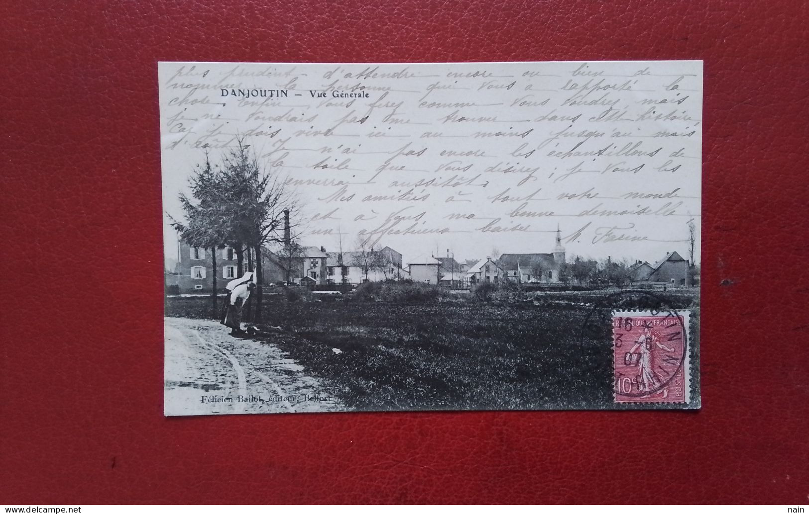 90 - DANJOUTIN - - " VUE GENERALE " - -  "  RARE " -