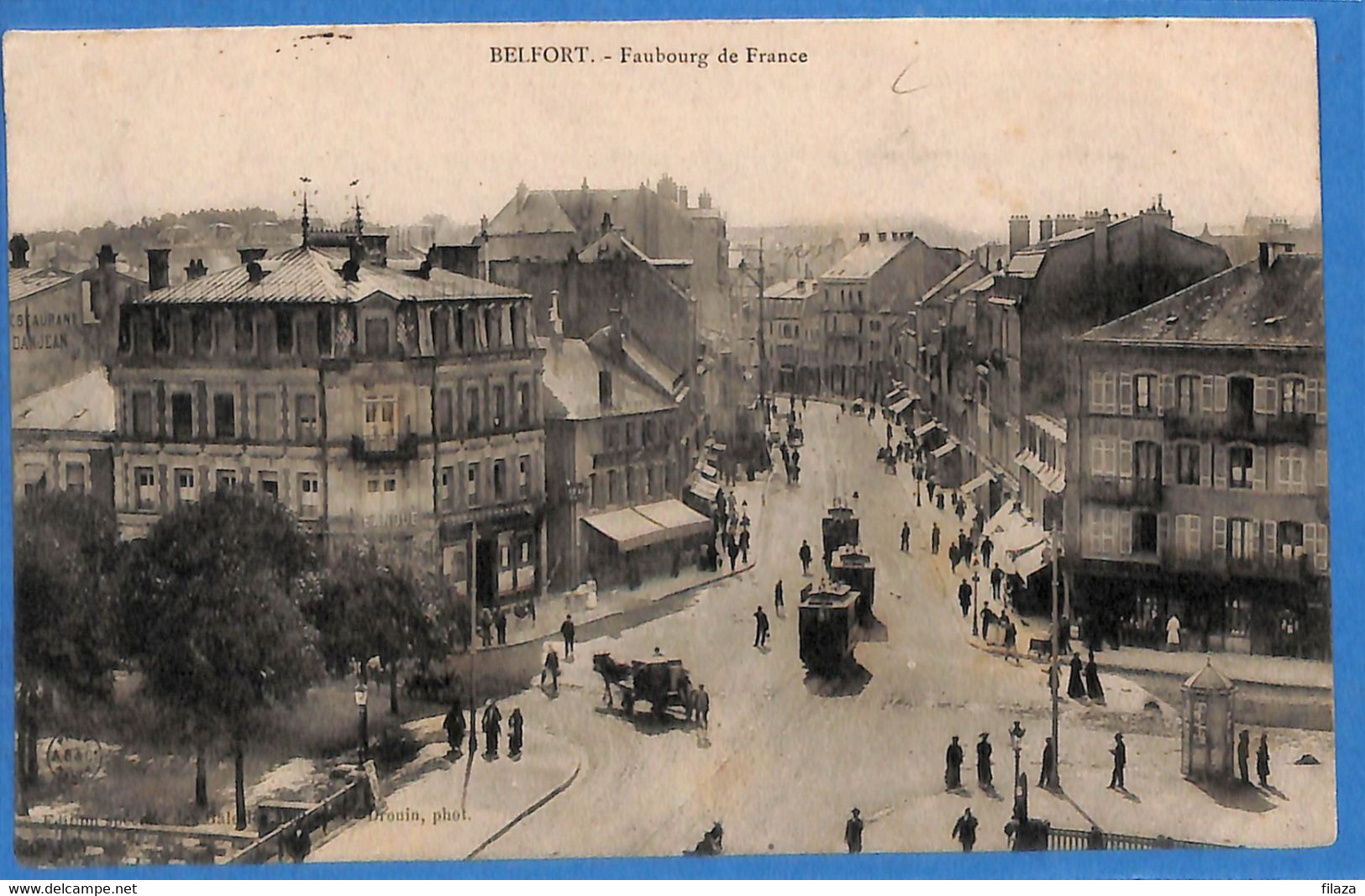 90 - Territoire de Belfort -   Belfort - Faubourg de France     (N7381)