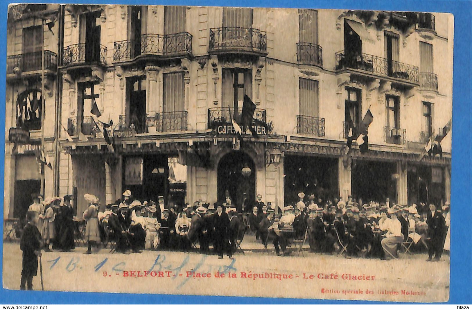 90 - Territoire de Belfort - Belfort - Place de la Republique - Le Cafe Glacier   (N6963)