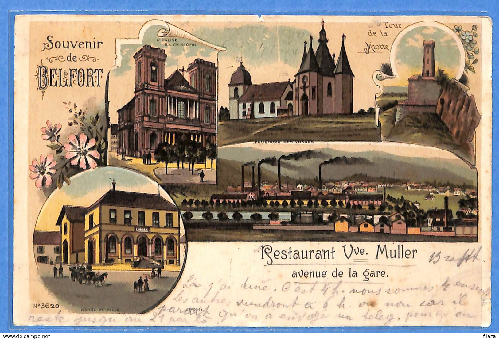 90 - Territoire de Belfort - Souvenir de Belfort - Multivues  (N14468)