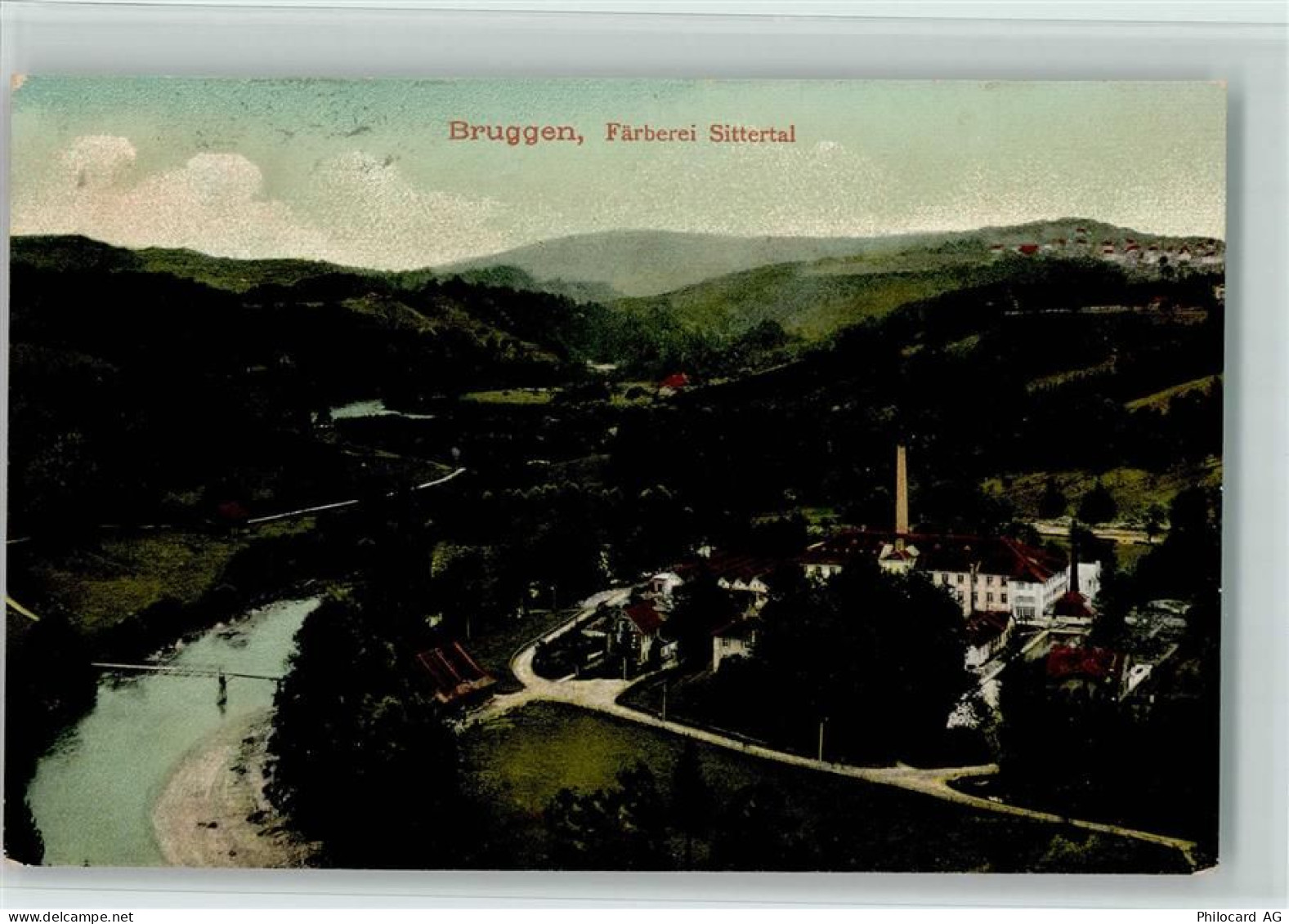 9000 Bruggen 1907 - Färberei Sittertal - 13218445