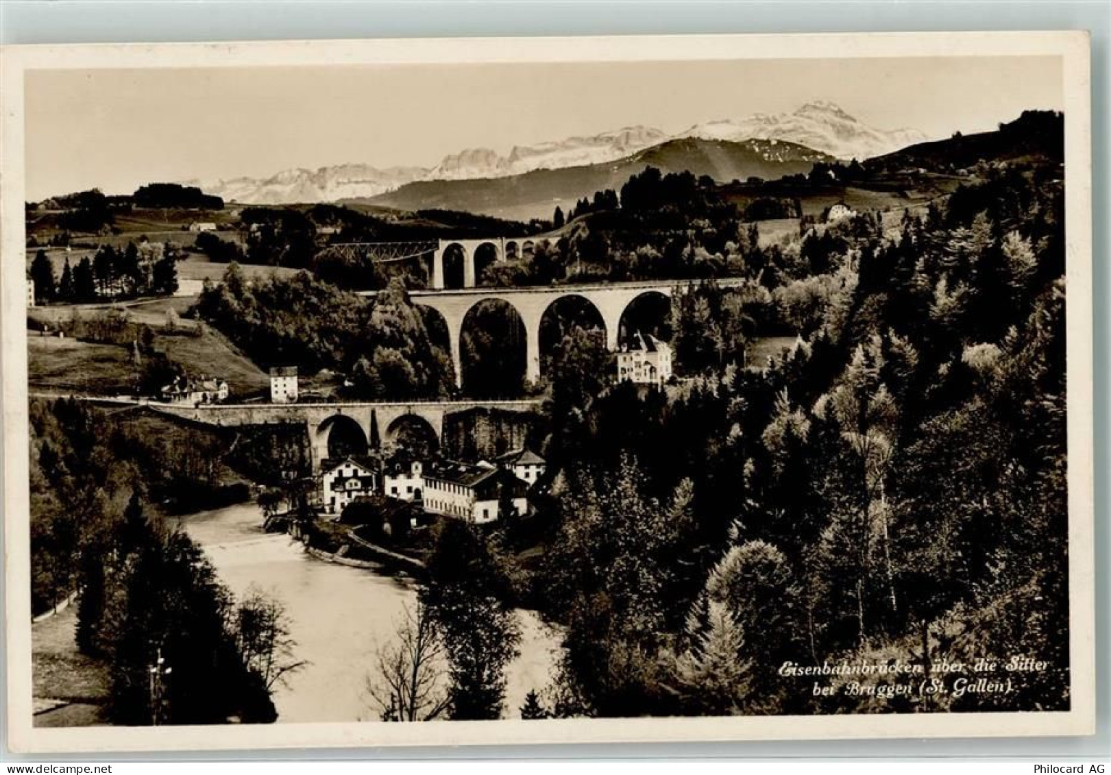 9000 Bruggen - Eisenbahnbrücke Sitter - 39499132