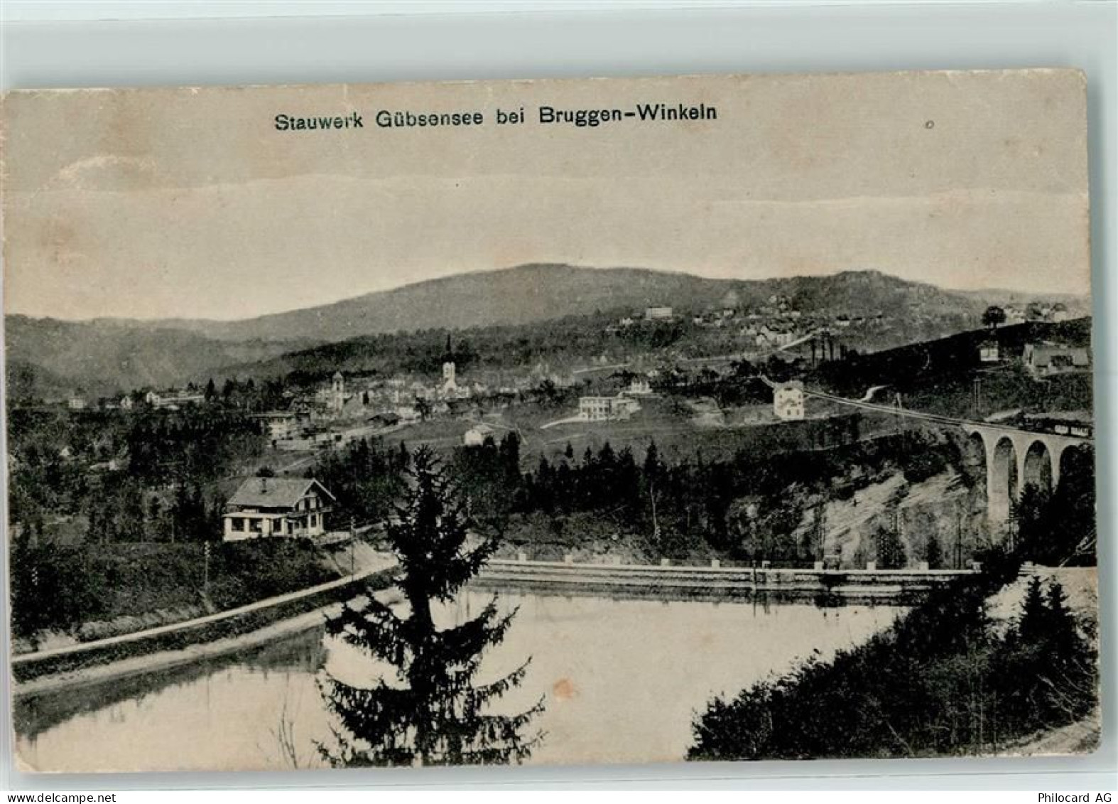 9000 Bruggen Gebrauchsspuren Stauwerk Gübensee bei Bruggen-Winkeln - 10218245
