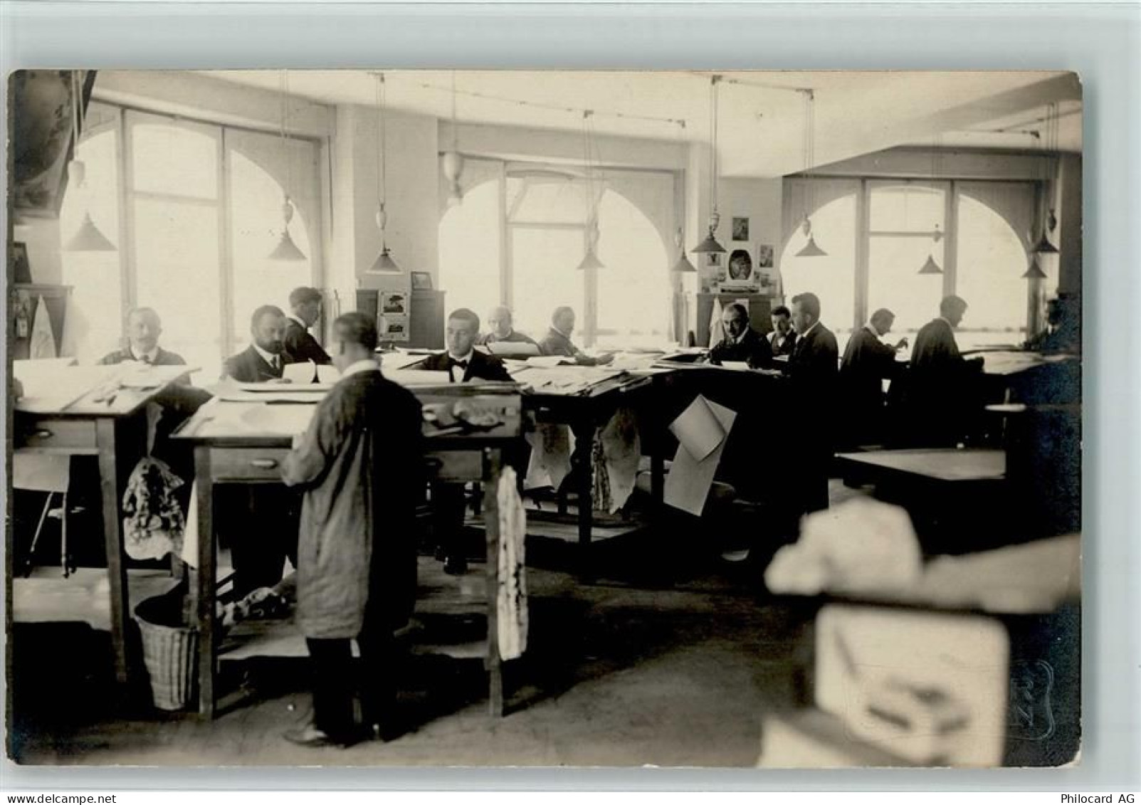 9000 St. Gallen S. Gallo Foto AK Berufe - Architektenbüro? - 13105807