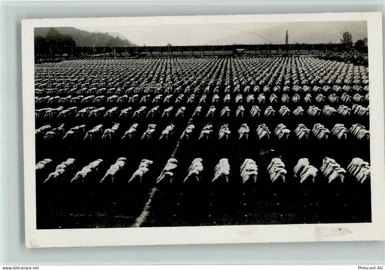 9000 St. Gallen S. Gallo Gebrauchsspuren Turnfest - Massen-Turnen 1922... - 10137200