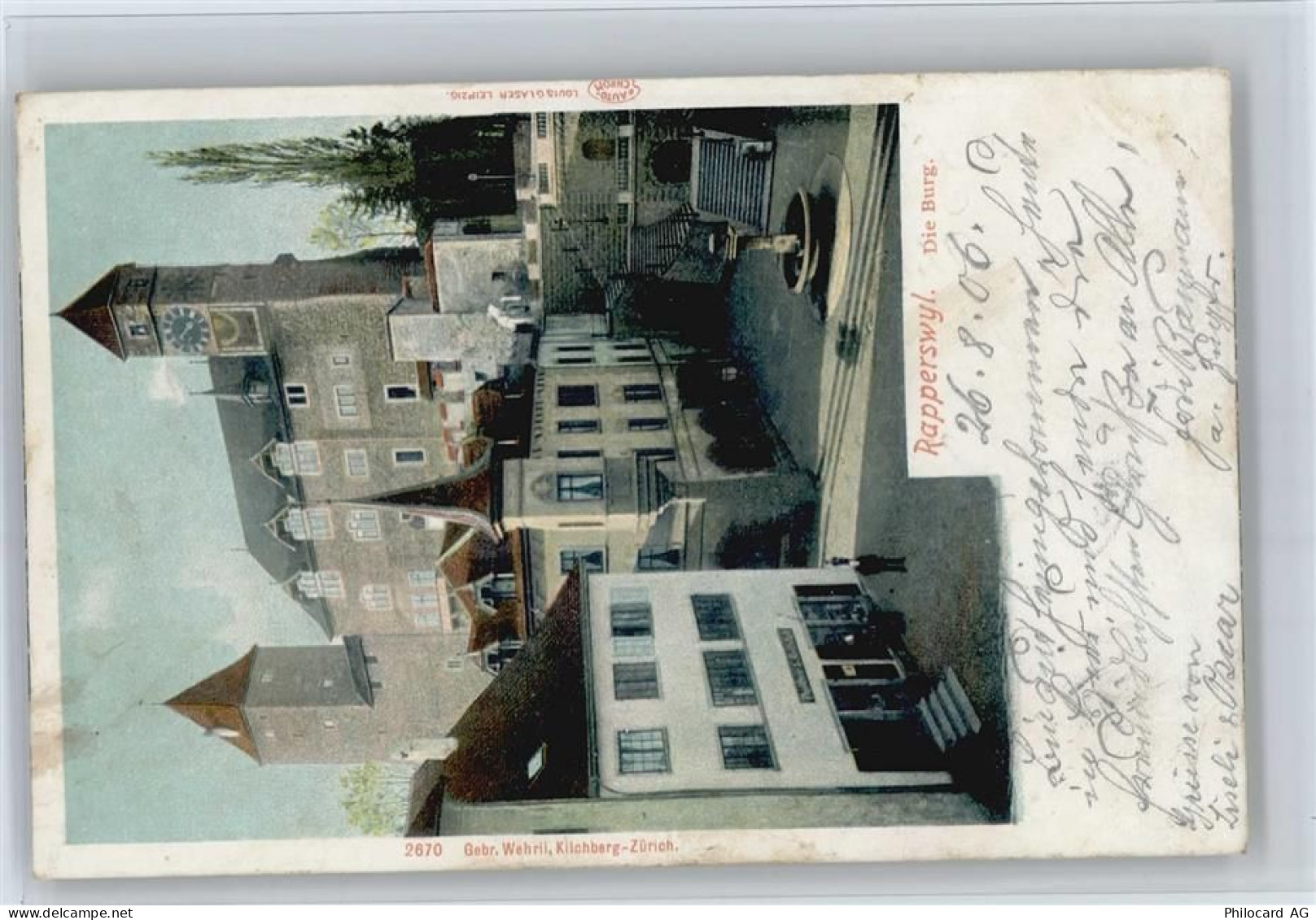 9000 St. Gallen S. Gallo - Rapperswyl die Burg St. Gallen - 50680296