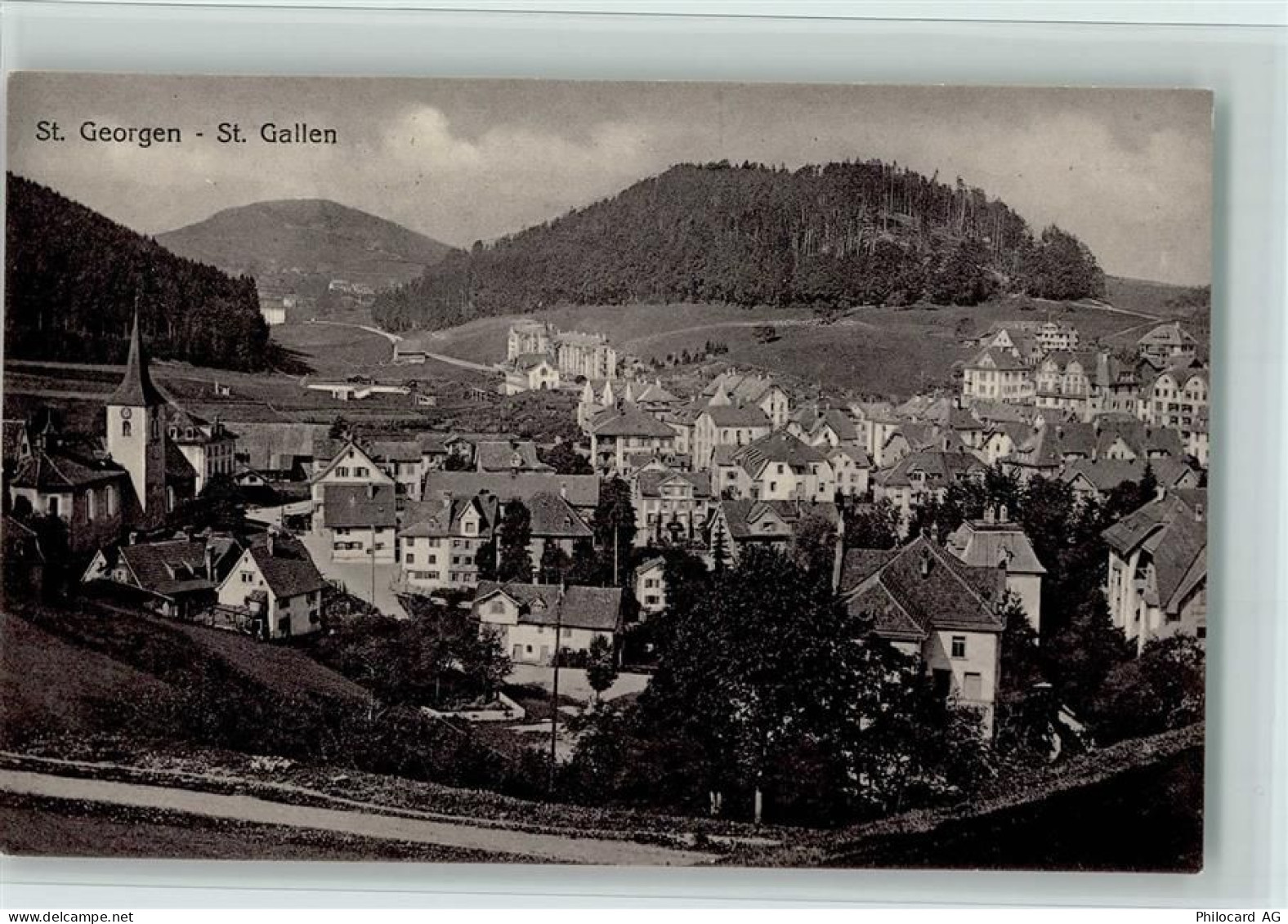 9000 St. Gallen S. Gallo - Sankt Georgen - Teilansicht, gute Erhaltung A... - 13078404