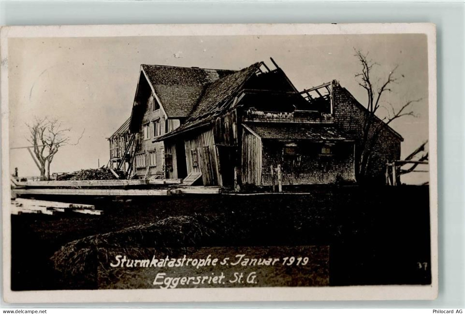9034 Eggersriet - Sturmkatastrophe 5. Januar 1919 - 13249158