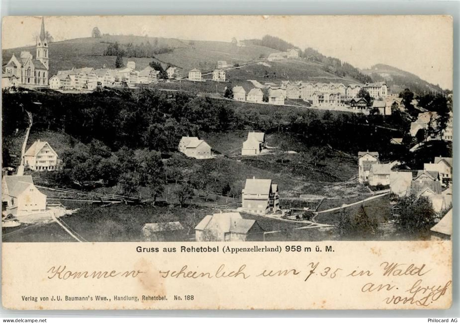 9038 Rehetobel 1912 - 10694441