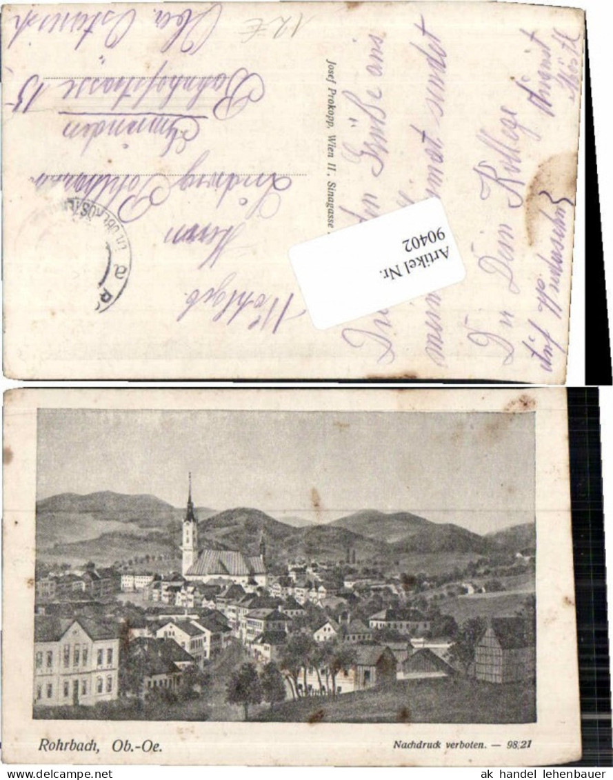 90402,Rohrbach Totale Markt 1920