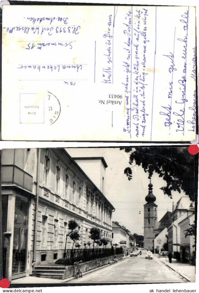 90433,Sierning bei Steyr Strassenansicht