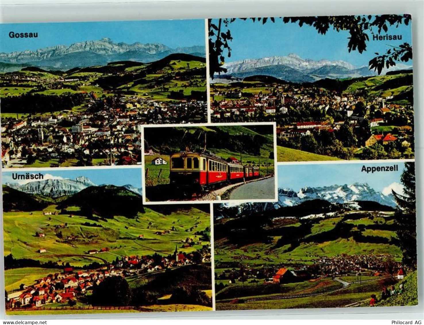 9050 Appenzell - Appenzellerbahn Gossau Herisau Urnäsch Appenzell - 40161172